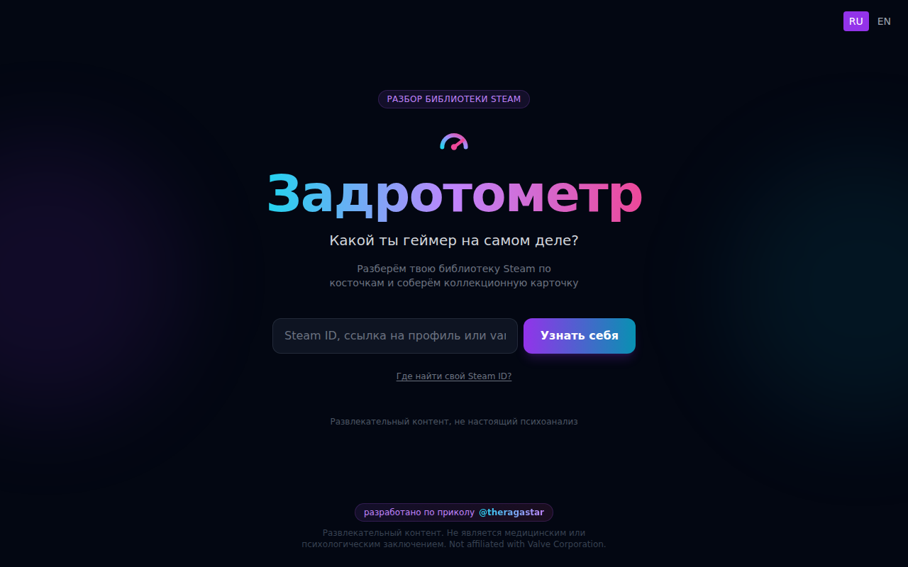 Задротометр